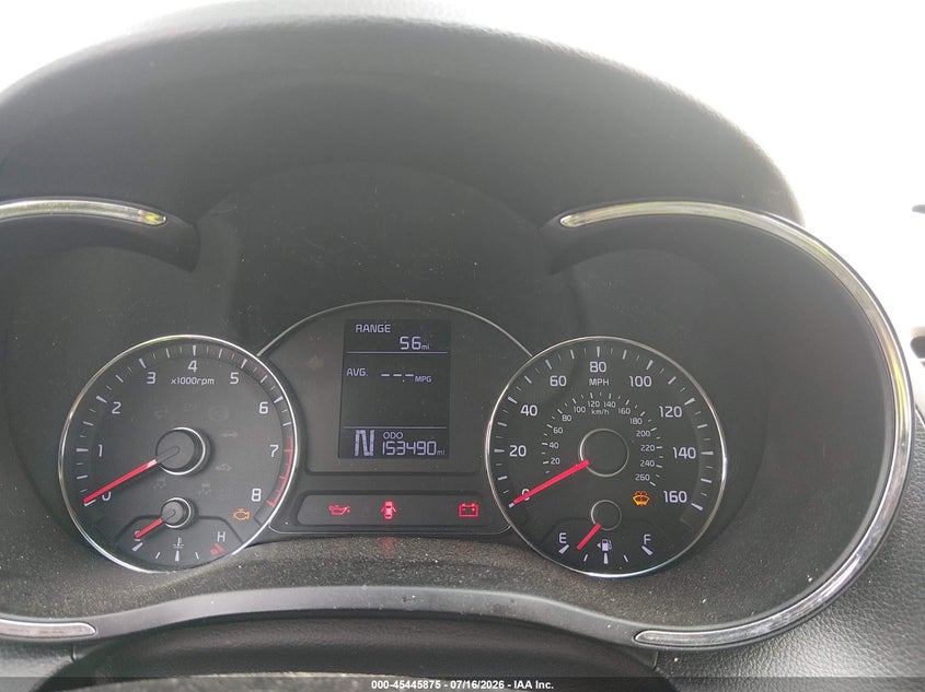 2016 Kia Forte VIN KNAFK4A6XG5569933 IAAI salvage auction — NORMAL WEAR, Clear (Delaware), sold $525 on 2026-07-30 (photo 7)