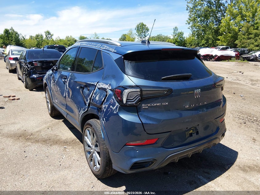 2026 Buick Encore gx VIN KL4AMGSL0TB104399 IAAI salvage auction — ROLLOVER, Salvage Title, sold $25 on 2026-07-31 (photo 3)