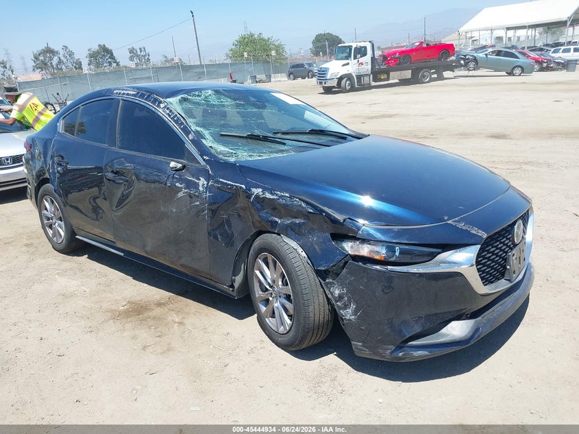 2021 Mazda 3 VIN JM1BPAAL2M1305731 IAAI salvage auction — ROLLOVER, Salvage Title, sold $1,400 on 2026-07-22 (photo 1)