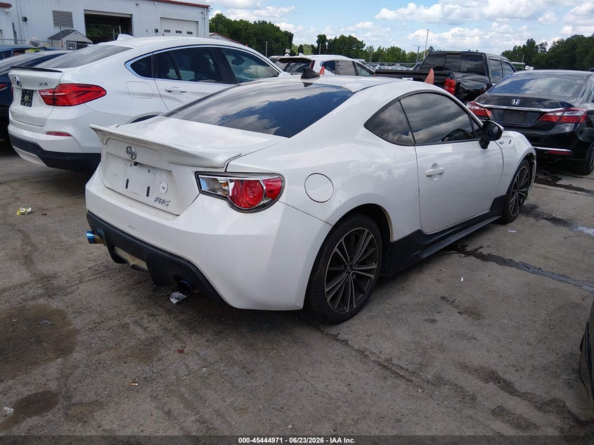 2013 Scion Fr-s VIN JF1ZNAA19D1712812 IAAI salvage auction — NORMAL WEAR, Clear-Dealer Only (North Carolina), sold $1,925 on 2026-07-20 (photo 4)