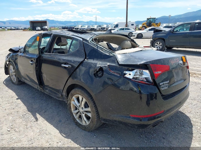 2013 Kia Optima VIN 5XXGN4A75DG206518 IAAI salvage auction — ROLLOVER, Salvage (Montana), sold $200 on 2026-07-29 (photo 3)