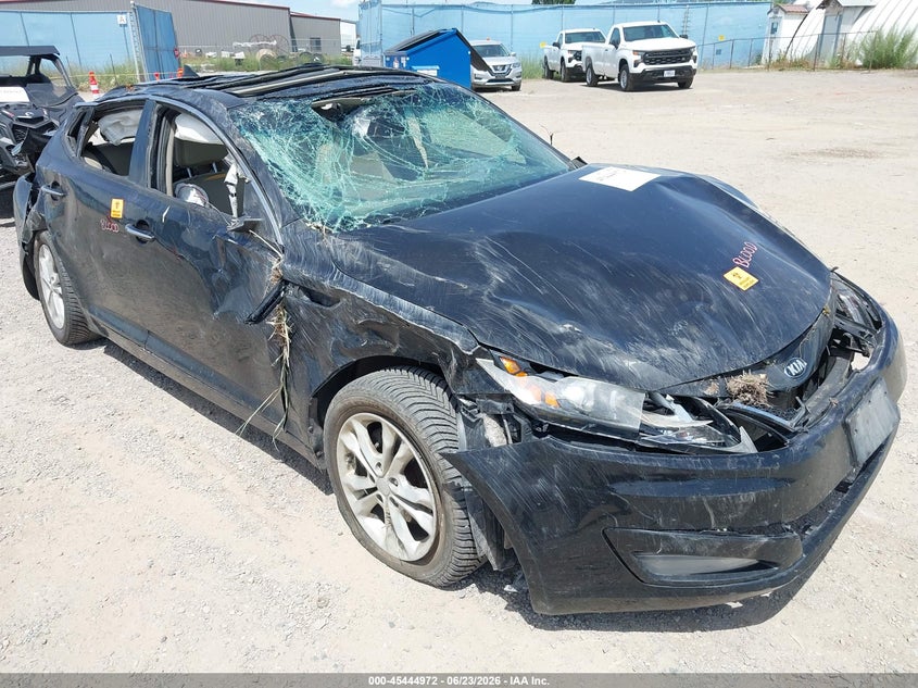 2013 Kia Optima VIN 5XXGN4A75DG206518 IAAI salvage auction — ROLLOVER, Salvage (Montana), sold $200 on 2026-07-29 (photo 6)