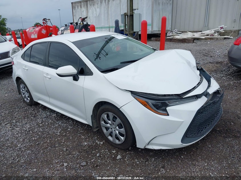 2021 Toyota Corolla VIN 5YFEPMAE9MP162403 IAAI salvage auction — LEFT FRONT, Salvage Title, sold $3,550 on 2026-07-31 (photo 1)