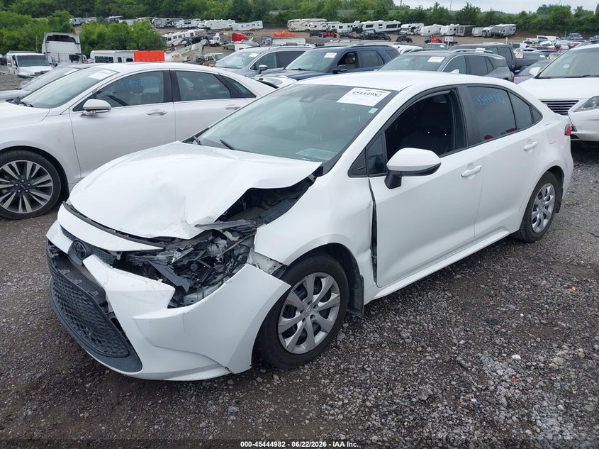 2021 Toyota Corolla VIN 5YFEPMAE9MP162403 IAAI salvage auction — LEFT FRONT, Salvage Title, sold $3,550 on 2026-07-31 (photo 2)