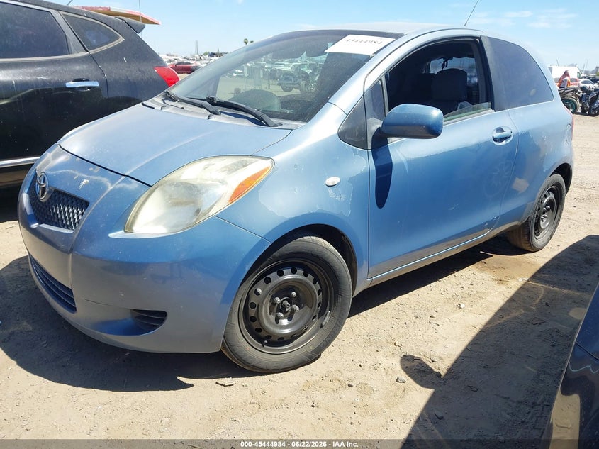 2007 Toyota Yaris VIN JTDJT923075083692 IAAI salvage auction — NORMAL WEAR, Clear-Dealer Only (Arizona), sold $625 on 2026-07-21 (photo 2)