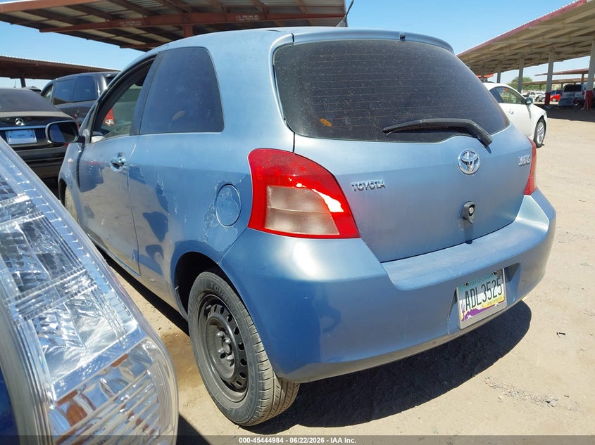 2007 Toyota Yaris VIN JTDJT923075083692 IAAI salvage auction — NORMAL WEAR, Clear-Dealer Only (Arizona), sold $625 on 2026-07-21 (photo 3)