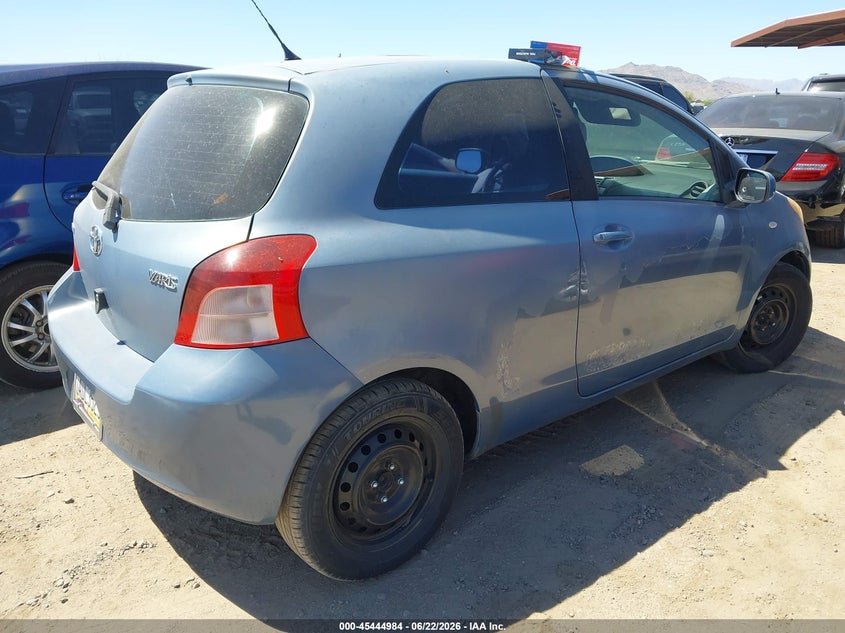 2007 Toyota Yaris VIN JTDJT923075083692 IAAI salvage auction — NORMAL WEAR, Clear-Dealer Only (Arizona), sold $625 on 2026-07-21 (photo 4)