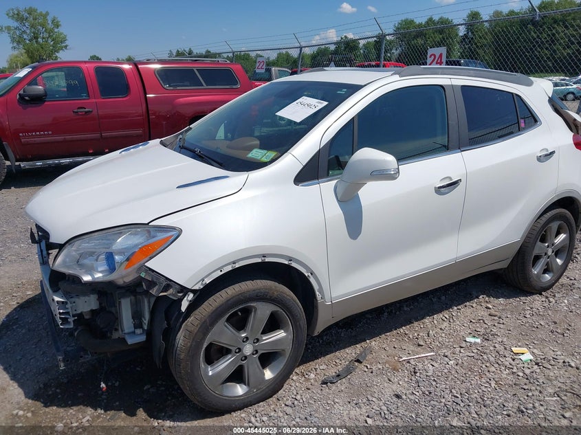 2014 Buick Encore VIN KL4CJGSB7EB517982 IAAI salvage auction — FRONT END, Mv-907A (New York), sold $400 on 2026-07-09 (photo 2)