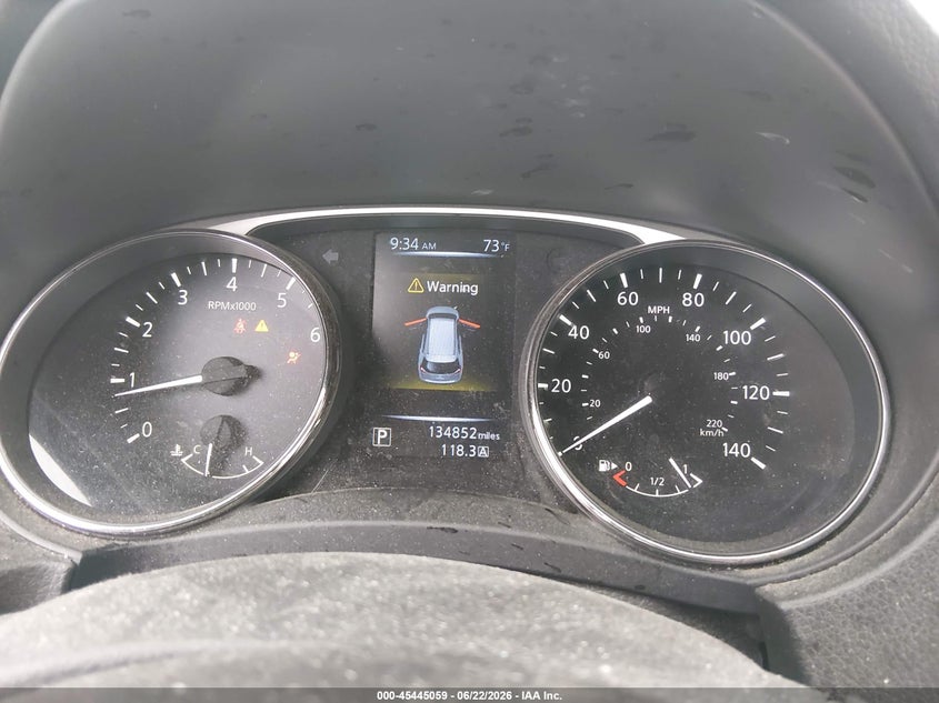 2016 Nissan Rogue VIN JN8AT2MV4GW153179 IAAI salvage auction — FRONT & REAR, Salvage (Ohio), sold $350 on 2026-07-16 (photo 7)