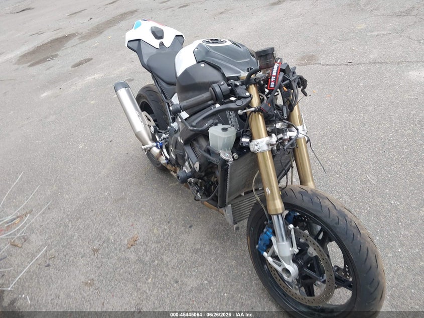 2024 BMW S 1000 VIN WB10E6307R6J58729 IAAI salvage auction — FRONT END, Mv-907A (New York), sold $5,100 on 2026-07-21 (photo 1)