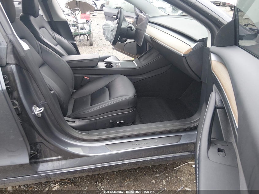 2023 Tesla Model 3 VIN 5YJ3E1EA3PF580829 IAAI salvage auction — FRONT END, Salvage Title, sold $7,900 on 2026-08-21 (photo 5)
