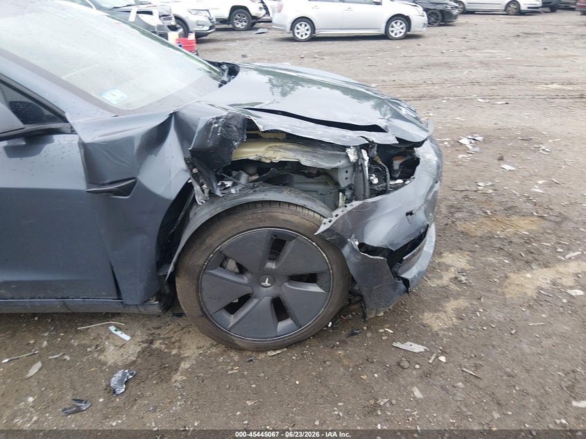 2023 Tesla Model 3 VIN 5YJ3E1EA3PF580829 IAAI salvage auction — FRONT END, Salvage Title, sold $7,900 on 2026-08-21 (photo 6)