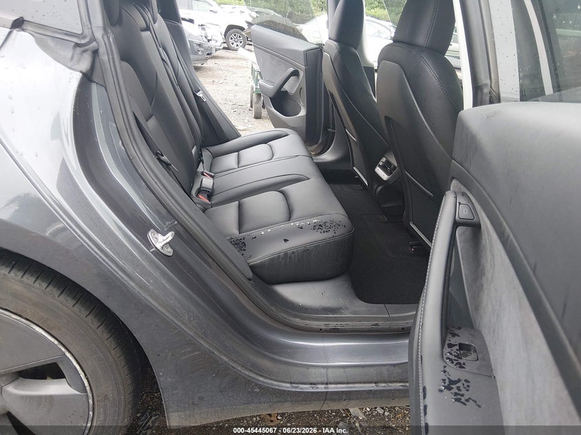 2023 Tesla Model 3 VIN 5YJ3E1EA3PF580829 IAAI salvage auction — FRONT END, Salvage Title, sold $7,900 on 2026-08-21 (photo 8)