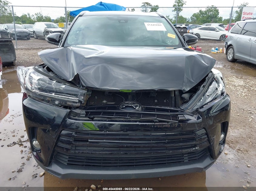 2017 Toyota Highlander VIN 5TDJZRFH7HS422982 IAAI salvage auction — FRONT END, Salvage (Ohio), sold $5,700 on 2026-07-10 (photo 6)