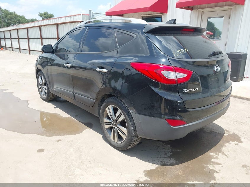 2015 Hyundai Tucson VIN KM8JU3AG9FU116980 IAAI salvage auction — FRONT END, Salvage Title, sold $475 on 2026-07-28 (photo 3)