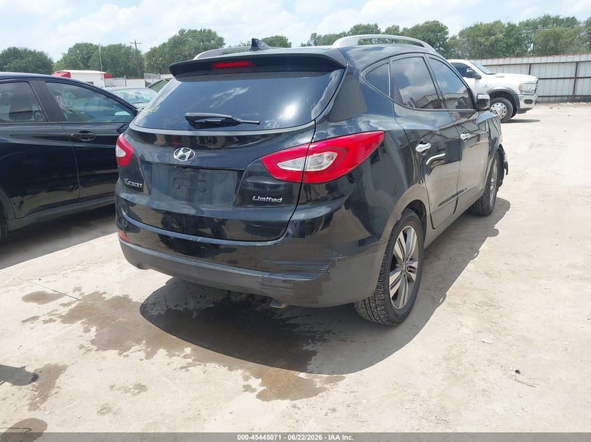 2015 Hyundai Tucson VIN KM8JU3AG9FU116980 IAAI salvage auction — FRONT END, Salvage Title, sold $475 on 2026-07-28 (photo 4)