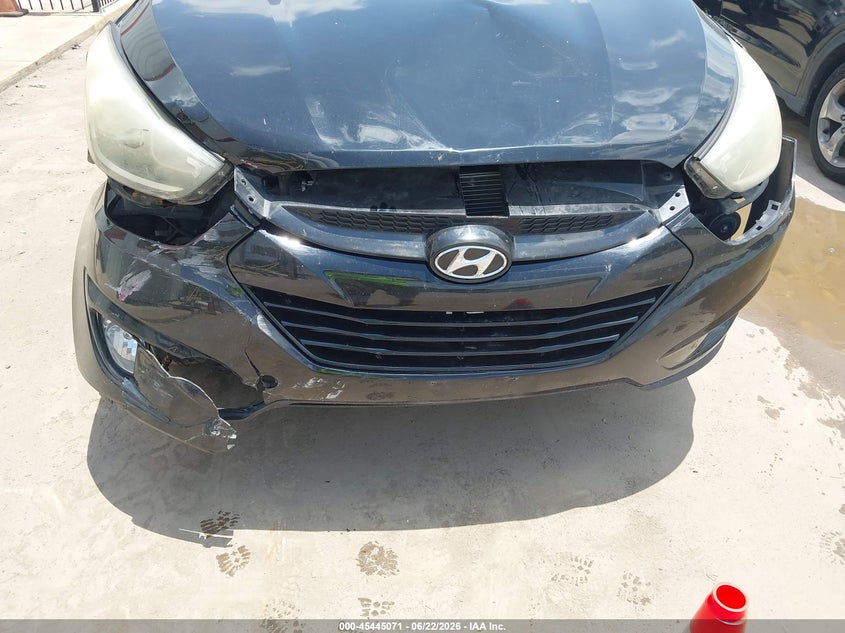 2015 Hyundai Tucson VIN KM8JU3AG9FU116980 IAAI salvage auction — FRONT END, Salvage Title, sold $475 on 2026-07-28 (photo 6)