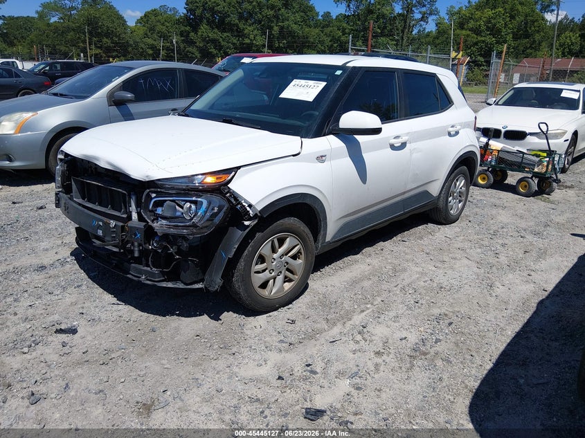 2021 Hyundai Venue VIN KMHRB8A38MU114735 IAAI salvage auction — FRONT END, Salvage (South Carolina), sold $2,900 on 2026-07-28 (photo 2)