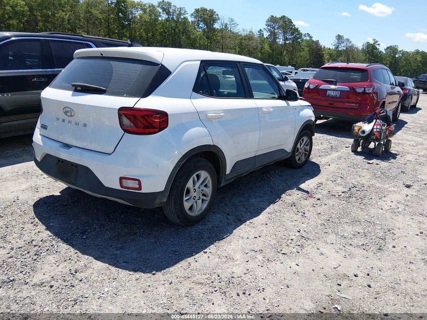 2021 Hyundai Venue VIN KMHRB8A38MU114735 IAAI salvage auction — FRONT END, Salvage (South Carolina), sold $2,900 on 2026-07-28 (photo 4)