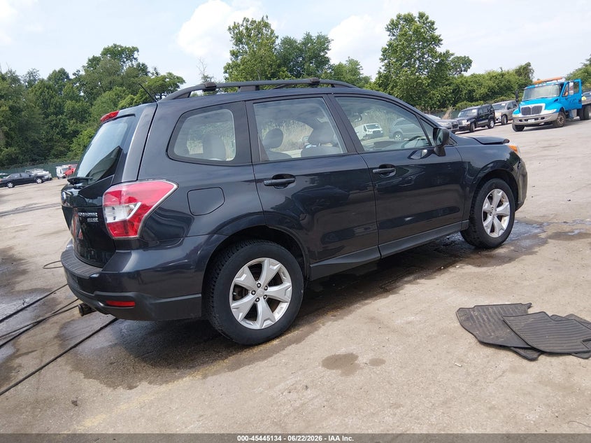 2015 Subaru Forester VIN JF2SJABC2FH826928 IAAI salvage auction — FRONT & REAR, Salvage - Greater Than 75% (Maryland), sold $750 on 2026-07-23 (photo 4)