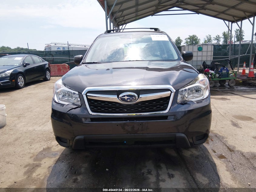 2015 Subaru Forester VIN JF2SJABC2FH826928 IAAI salvage auction — FRONT & REAR, Salvage - Greater Than 75% (Maryland), sold $750 on 2026-07-23 (photo 6)