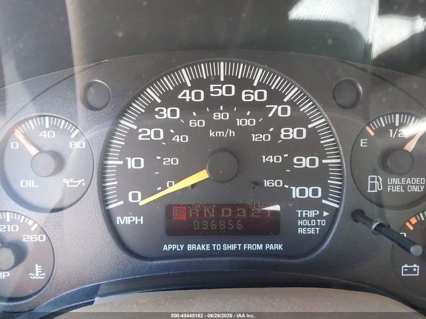 2000 Chevrolet Astro VIN 1GNDM19W3YB137878 IAAI salvage auction — NORMAL WEAR, Clear - Dealer Only (California), sold $2,025 on 2026-07-07 (photo 7)