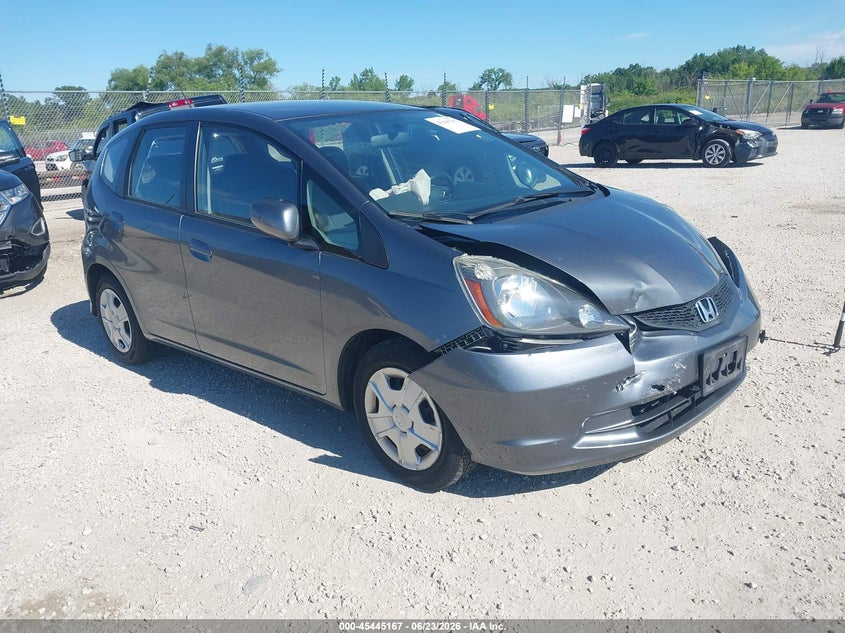 2013 Honda Fit VIN JHMGE8H33DC069491 IAAI salvage auction — FRONT END, Junk Bill Of Sale Mv2459 (Wisconsin), sold $650 on 2026-07-21 (photo 1)