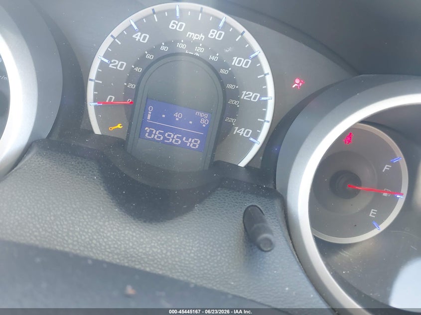 2013 Honda Fit VIN JHMGE8H33DC069491 IAAI salvage auction — FRONT END, Junk Bill Of Sale Mv2459 (Wisconsin), sold $650 on 2026-07-21 (photo 7)