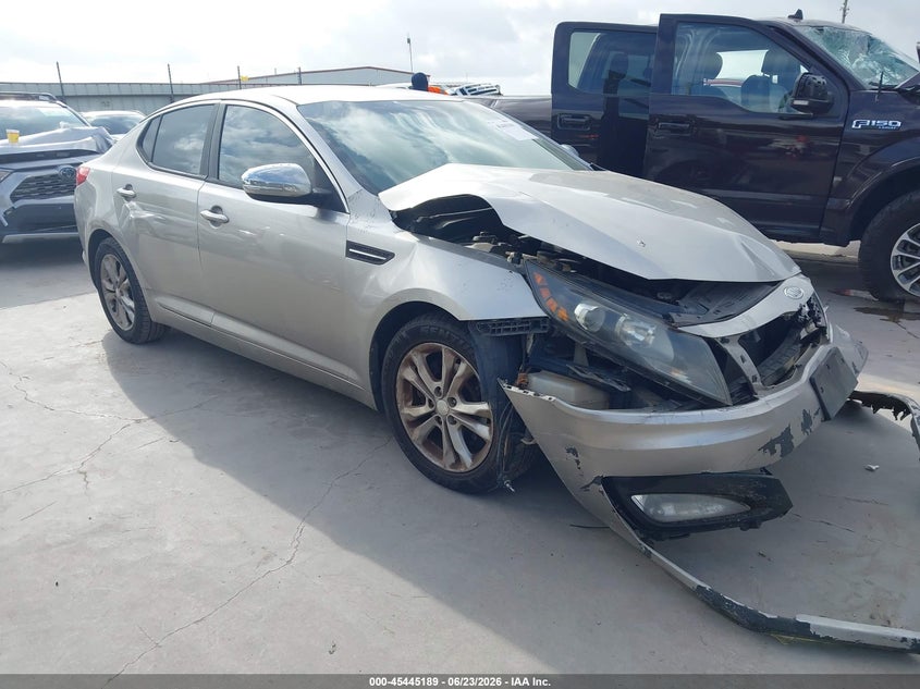 2012 Kia Optima VIN 5XXGM4A77CG038429 IAAI salvage auction — FRONT END, Salvage Title, sold $525 on 2026-07-28 (photo 1)