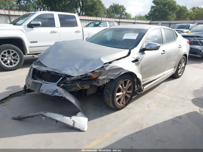 2012 Kia Optima VIN 5XXGM4A77CG038429 IAAI salvage auction — FRONT END, Salvage Title, sold $525 on 2026-07-28 (photo 2)