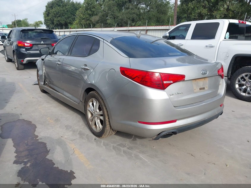 2012 Kia Optima VIN 5XXGM4A77CG038429 IAAI salvage auction — FRONT END, Salvage Title, sold $525 on 2026-07-28 (photo 3)