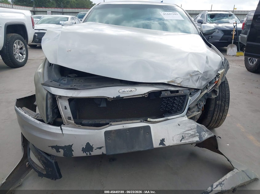 2012 Kia Optima VIN 5XXGM4A77CG038429 IAAI salvage auction — FRONT END, Salvage Title, sold $525 on 2026-07-28 (photo 6)