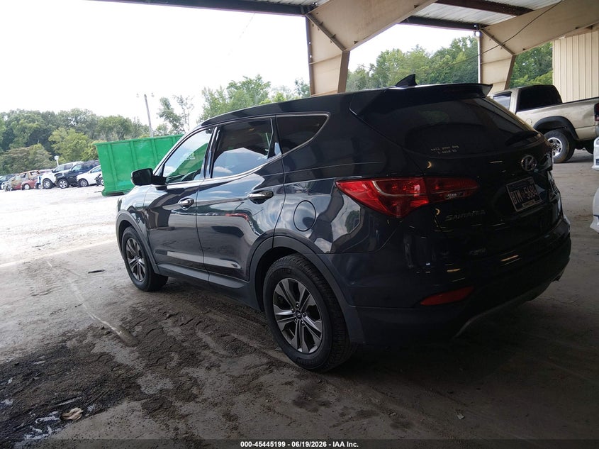2015 Hyundai Santa fe VIN 5XYZT3LB2FG254048 IAAI salvage auction — NORMAL WEAR, Clear (Tennessee), sold $1,850 on 2026-07-13 (photo 3)