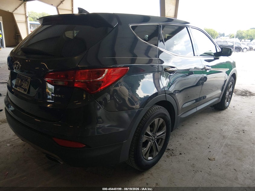 2015 Hyundai Santa fe VIN 5XYZT3LB2FG254048 IAAI salvage auction — NORMAL WEAR, Clear (Tennessee), sold $1,850 on 2026-07-13 (photo 4)