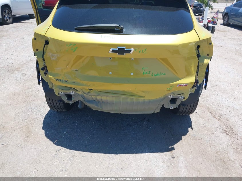 2024 Chevrolet Trax VIN KL77LJE25RC096299 IAAI salvage auction — FRONT & REAR, Rebuildable (Florida), sold $7,675 on 2026-07-24 (photo 6)