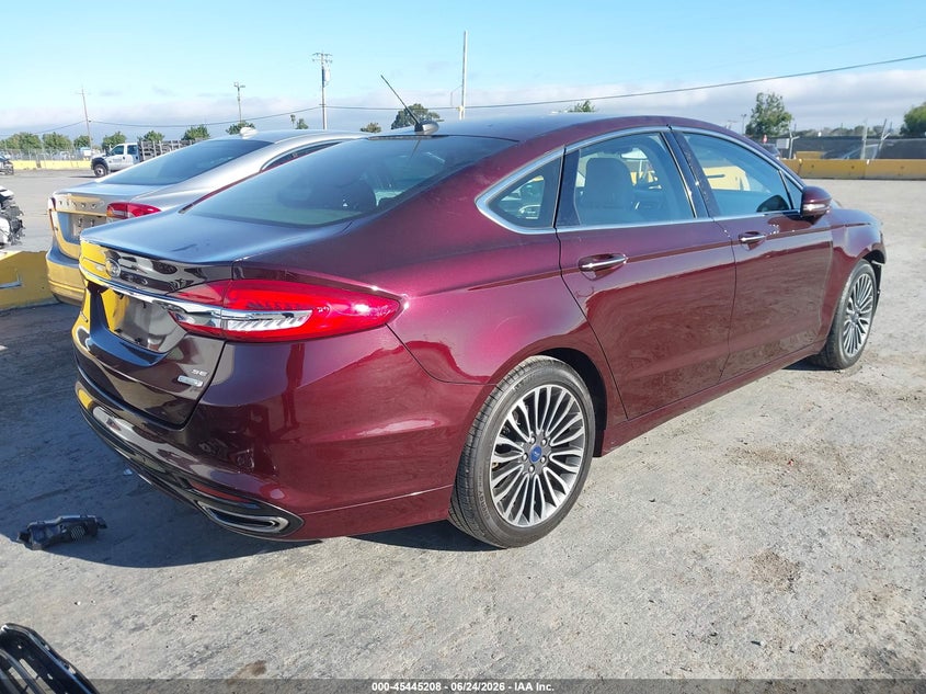 2017 Ford Fusion VIN 3FA6P0H94HR187592 IAAI salvage auction — FRONT END, Salvage (California), sold $2,300 on 2026-07-09 (photo 4)