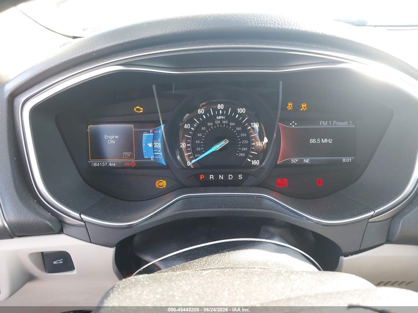 2017 Ford Fusion VIN 3FA6P0H94HR187592 IAAI salvage auction — FRONT END, Salvage (California), sold $2,300 on 2026-07-09 (photo 7)