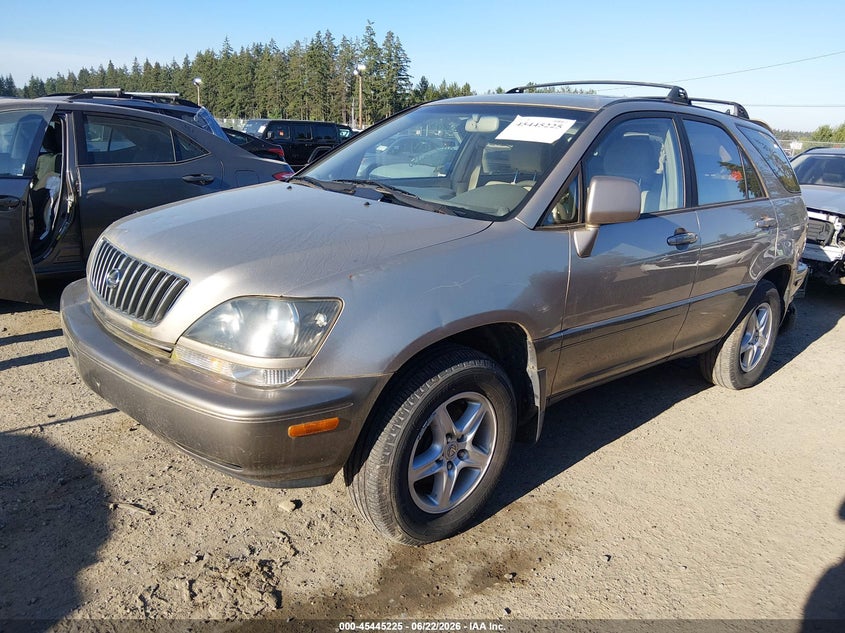 1999 Lexus Rx VIN JT6HF10U3X0090322 IAAI salvage auction — NORMAL WEAR, Clear (Washington), sold $525 on 2026-07-08 (photo 2)