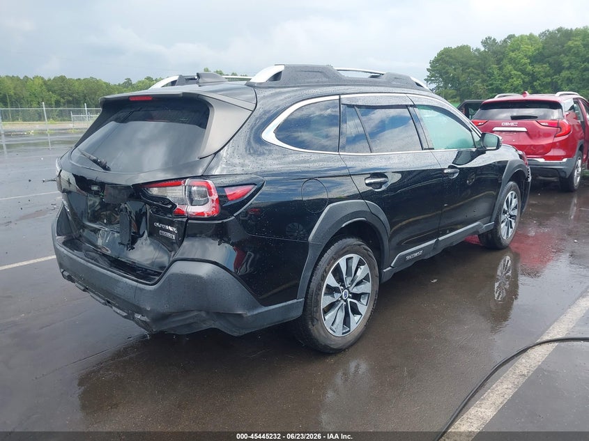 2024 Subaru Outback VIN 4S4BTAPC1R3109130 IAAI salvage auction — FRONT & REAR, Salvage Title, sold $11,800 on 2026-07-19 (photo 4)