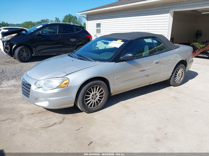 2004 Chrysler Sebring VIN 1C3EL55R74N340745 IAAI salvage auction — FRONT END, Salvage (Ohio), sold $225 on 2026-07-09 (photo 2)