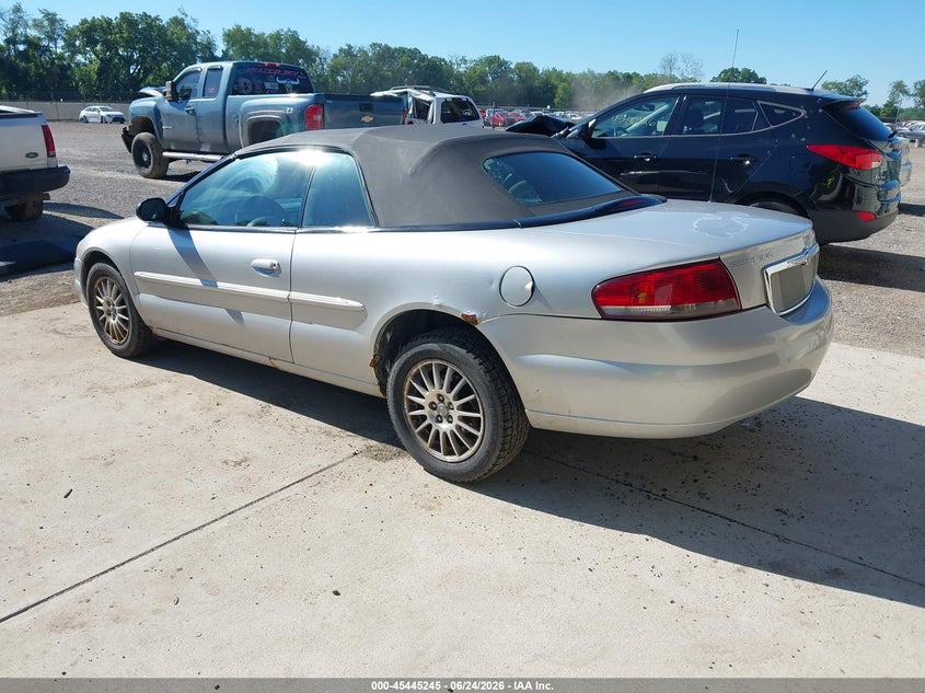 2004 Chrysler Sebring VIN 1C3EL55R74N340745 IAAI salvage auction — FRONT END, Salvage (Ohio), sold $225 on 2026-07-09 (photo 3)