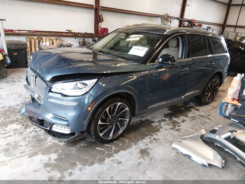 2020 Lincoln Aviator VIN 5LM5J7XC6LGL23842 IAAI salvage auction — FRONT END, Salvage (Idaho), sold $7,000 on 2026-07-20 (photo 2)