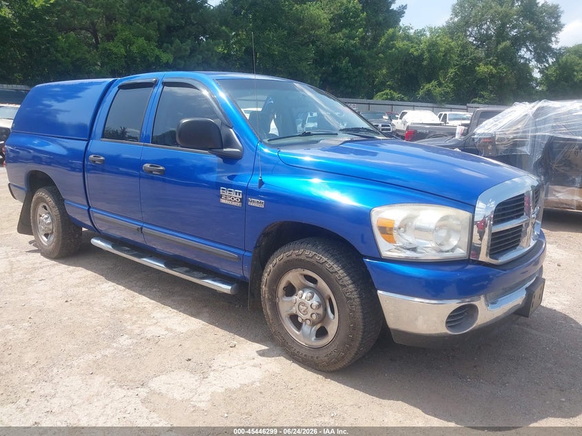 2007 Dodge Ram VIN 3D7KR28DX7G843586 IAAI salvage auction — LEFT SIDE, Salvage (Texas), sold $1,150 on 2026-07-19 (photo 1)