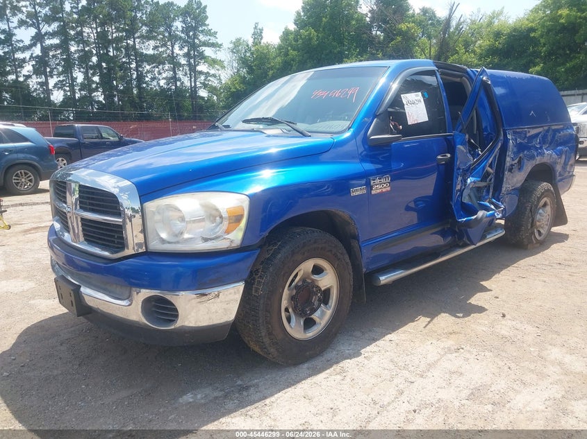 2007 Dodge Ram VIN 3D7KR28DX7G843586 IAAI salvage auction — LEFT SIDE, Salvage (Texas), sold $1,150 on 2026-07-19 (photo 2)