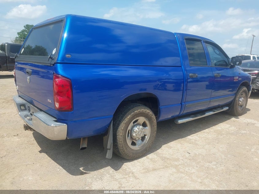 2007 Dodge Ram VIN 3D7KR28DX7G843586 IAAI salvage auction — LEFT SIDE, Salvage (Texas), sold $1,150 on 2026-07-19 (photo 4)