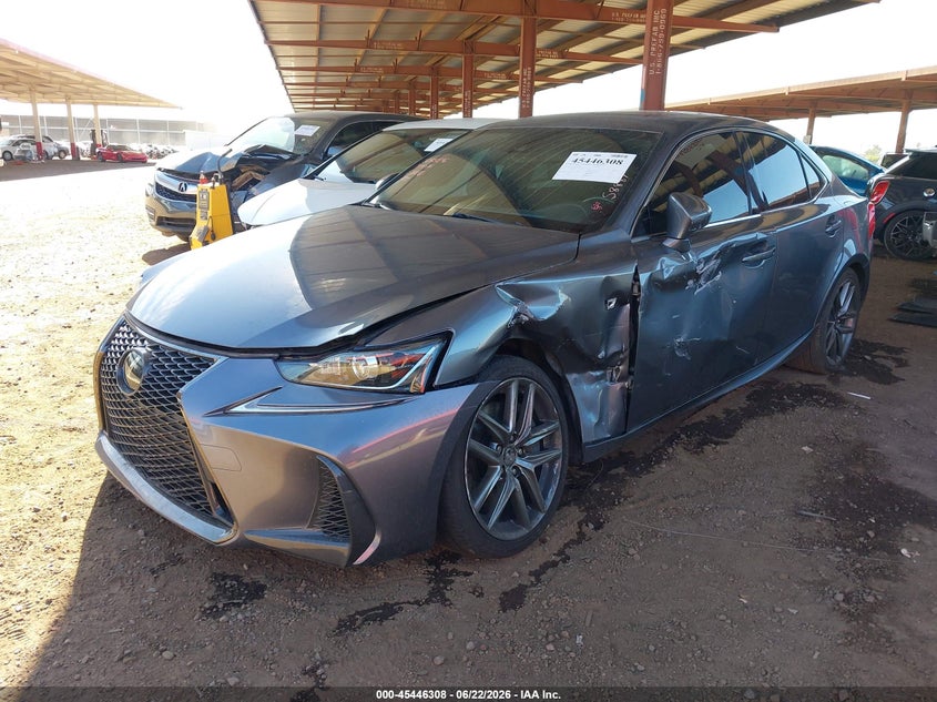 2017 Lexus Is VIN JTHBA1D24H5061288 IAAI salvage auction — LEFT SIDE, Salvage Title, sold $25 on 2026-08-27 (photo 2)