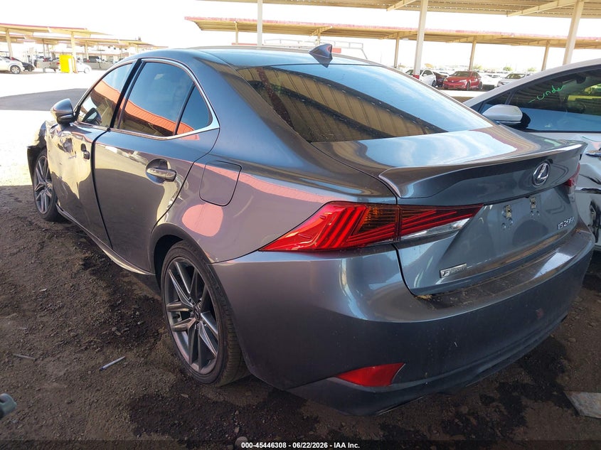 2017 Lexus Is VIN JTHBA1D24H5061288 IAAI salvage auction — LEFT SIDE, Salvage Title, sold $25 on 2026-08-27 (photo 3)