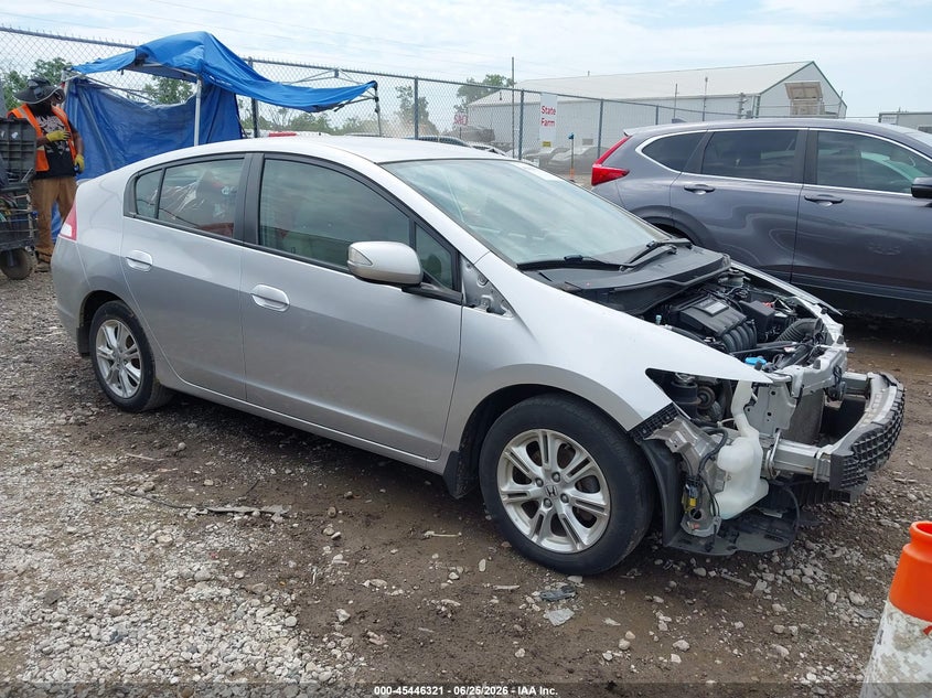 2010 Honda Insight VIN JHMZE2H79AS011542 IAAI salvage auction — FRONT END, Salvage (Ohio), sold $25 on 2026-07-16 (photo 1)