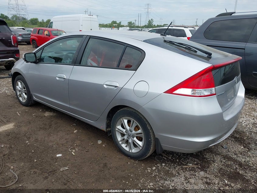 2010 Honda Insight VIN JHMZE2H79AS011542 IAAI salvage auction — FRONT END, Salvage (Ohio), sold $25 on 2026-07-16 (photo 3)