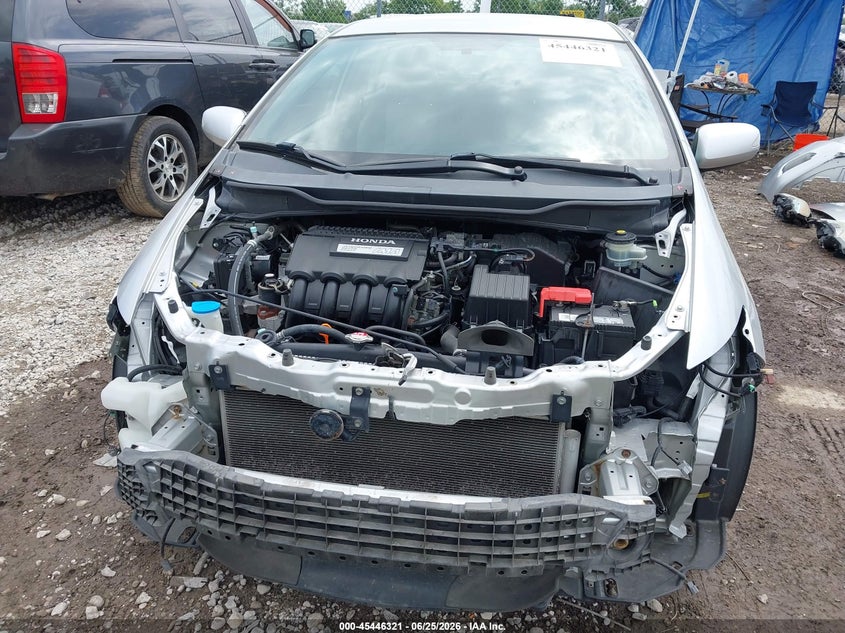 2010 Honda Insight VIN JHMZE2H79AS011542 IAAI salvage auction — FRONT END, Salvage (Ohio), sold $25 on 2026-07-16 (photo 6)